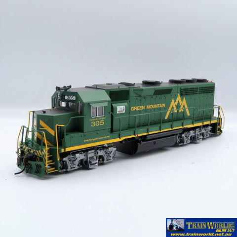 Npc-026 Used Goods Atlas Gp40 Green Mountain #305 Ho Scale Dcc Ready Locomotive