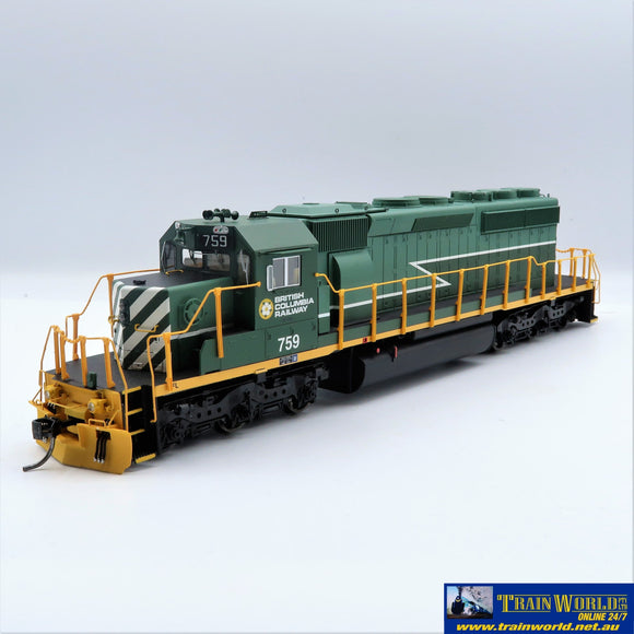 Npc-047 Used Goods Intermountain Sd40-2 Bcr #759 Ho Scale Dcc Ready Locomotive