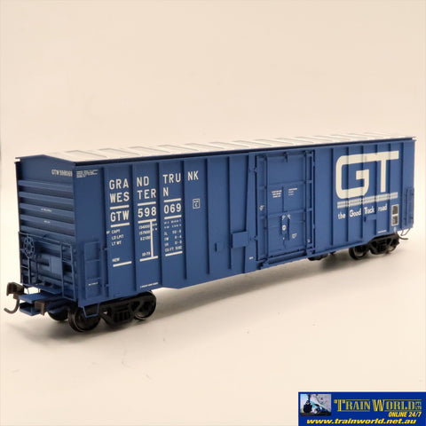 Npc-1013 Used Goods Atlas 50’ Boxcar Gtw #598069 Ho Scale Rolling Stock