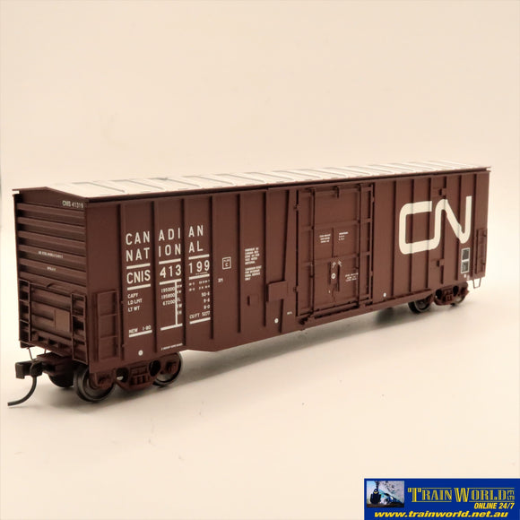 Npc-1015 Used Goods Atlas 50’ Boxcar Cn #413199 Ho Scale Rolling Stock