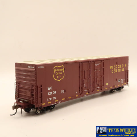 Npc-1037 Used Goods Athearn Genesis 50’ Boxcar Wisconsin Central #12106 Ho Scale Rolling Stock