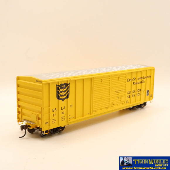 Npc-1048 Used Goods Athearn Rtr 50’ Boxcar East St Louis Junction Railroad #7703 Ho Scale Rolling