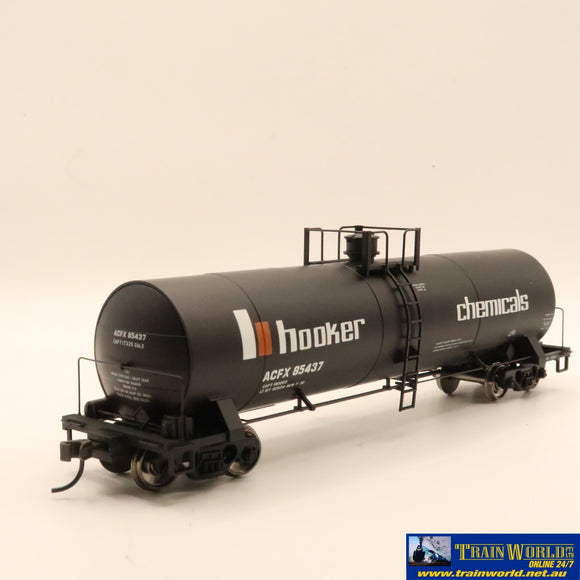 Npc-1068 Used Goods Atlas 17.6K Gallon Tank Car Acfx Hooker Chemicals #85437 Ho Scale Rolling Stock