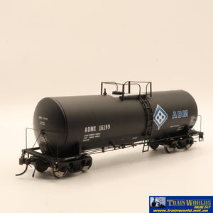 Npc-1069 Used Goods Atlas 17.6K Gallon Tank Car Adm #16199 Ho Scale Rolling Stock