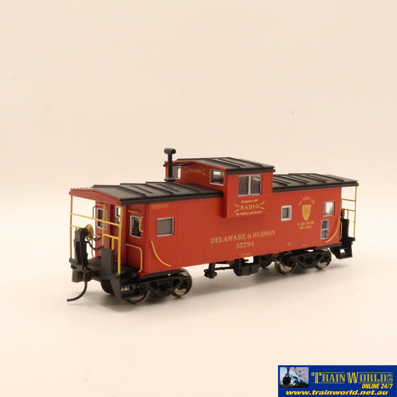 Npc-1076 Used Goods Atlas Ev Caboose Delaware & Hudson #35794 Ho Scale Rolling Stock