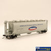 Npc-1086 Used Goods Atlas 3 Bay Cylindrical Hopper Trona #38101 Ho Scale Rolling Stock