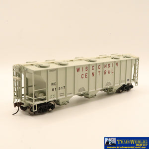 Npc-1112 Used Goods Walthers Gold Line Ps-2 2893 Covered Hopper Wisconsin Central Twin Pack Ho