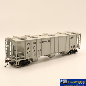 Npc-1113 Used Goods Walthers Gold Line Ps-2 2893 Covered Hopper Penn Central #883505 Ho Scale