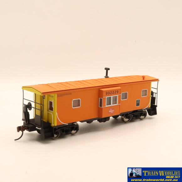 Npc-1117 Used Goods Walthers Platinum Line Bay Window Caboose Milwaukie #992229 Ho Scale Rolling