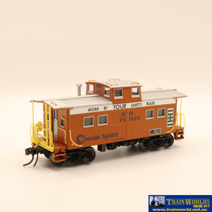 Npc-1119 Used Goods Proto 2000 Centre Cupola Steel Caboose Chessie System #901806 Ho Scale Rolling