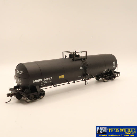 Npc-1144 Used Goods Atlas 23 500 Gal Tank Car Mobile Oil Mobx #14277 Ho Scale Rolling Stock