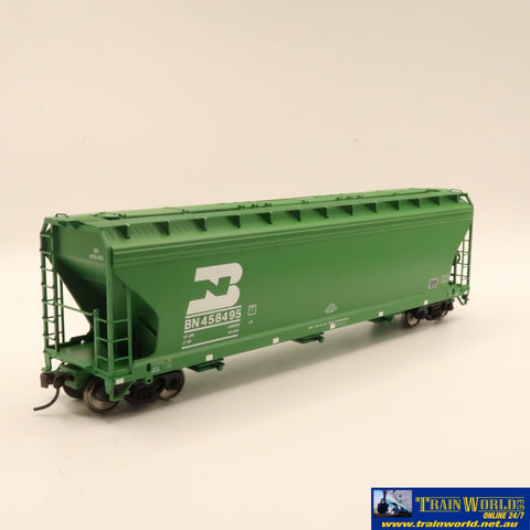 Npc-1146 Used Goods Atlas Acf 4560 3 Bay Hopper Bn #458495 Ho Scale Rolling Stock