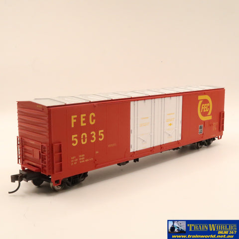 Npc-1171 Used Goods Atlas 50’ Boxcar Fec #5035 Ho Scale Rolling Stock