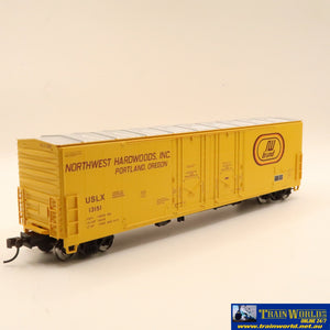 Npc-1172 Used Goods Atlas 50’ Boxcar Northwest Hardwoods #13151 Ho Scale Rolling Stock