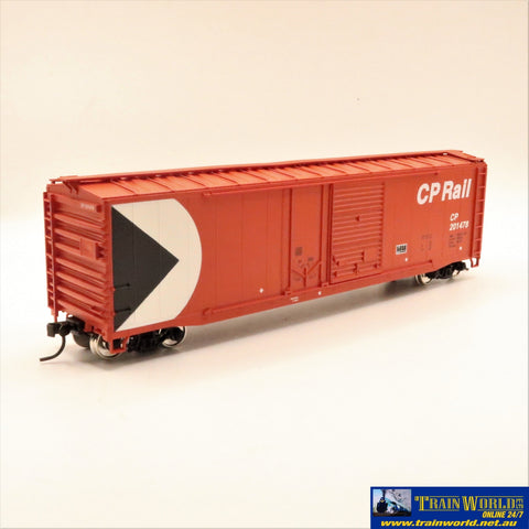 Npc-1191 Used Goods Accurail Rtr 50’ Boxcar Cp Rail #201478 Ho Scale Rolling Stock