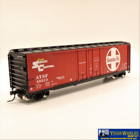 Npc-1197 Used Goods Accurail Rtr 50’ Boxcar Sf #48213 Ho Scale Rolling Stock