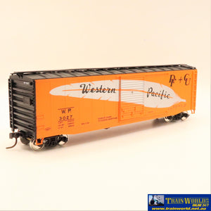 Npc-1212 Used Goods Accurail Rtr 50’ Boxcar Wp #3027 Ho Scale Rolling Stock