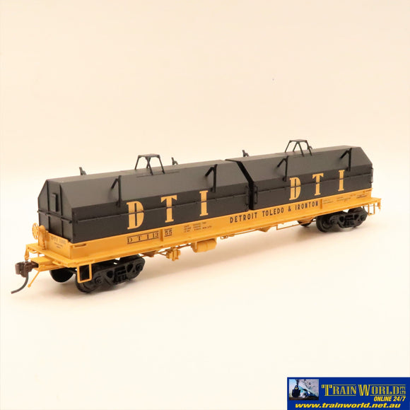 Npc-1213 Used Goods Red Caboose Models 100T Evans Coil Car Dt&I #1355 Ho Scale Rolling Stock