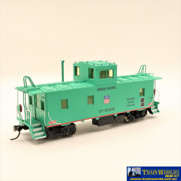 Npc-1220 Used Goods Centralia Car Shops Up Caboose Mow Green #903018 Ho Scale Rolling Stock