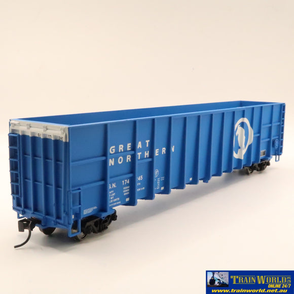 Npc-1240 Used Goods Walthers Woodchip Gondola Gn #174245 Ho Scale Rolling Stock