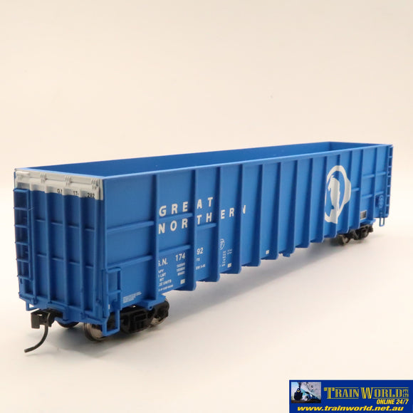 Npc-1241 Used Goods Walthers Woodchip Gondola Gn #174292 Ho Scale Rolling Stock