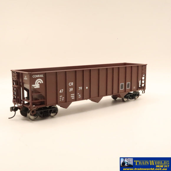 Npc-1261 Used Goods Walthers Mainline 100 Ton 3 Bay Hopper Conrail #473979 Ho Scale Rolling Stock