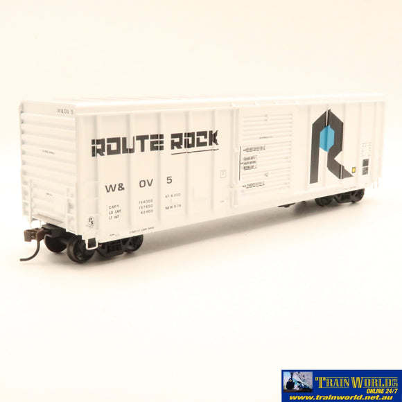 Npc-1284 Used Goods Athearn Rtr 50’ Boxcar The Rock #5 Ho Scale Rolling Stock