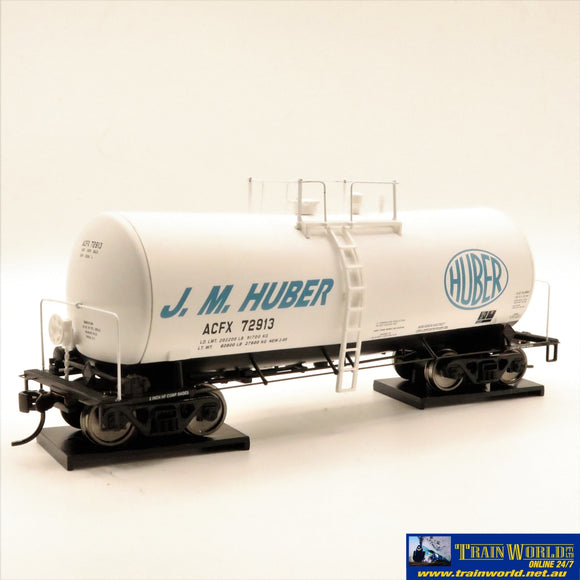 Npc-1289 Used Goods Walthers 16000 Gal Funnel Flow Tank Jm Huber #72913 Ho Scale Rolling Stock