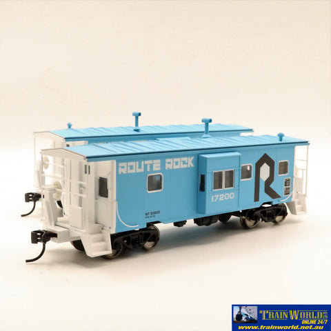 Npc-1302 Used Goods Walthers Bay Window Caboose Rock Twin Pack Ho Scale Rolling Stock