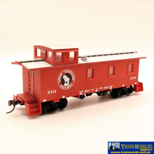 Npc-1309 Used Goods Walthers Wood Caboose Great Northern #X314 Ho Scale Rolling Stock