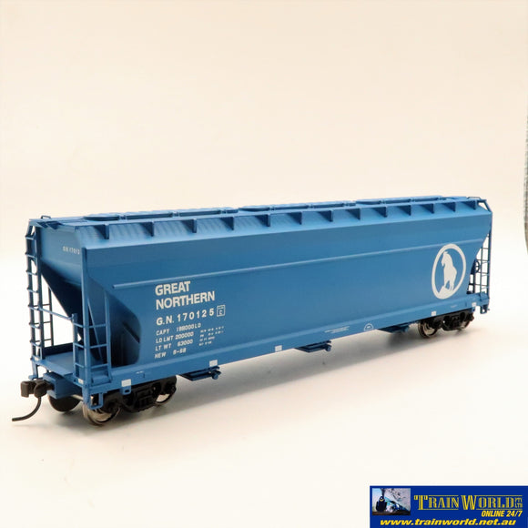 Npc-1322 Used Goods Atlas 4650 3 Bay Centerflow Hopper Gn #170125 Ho Scale Rolling Stock