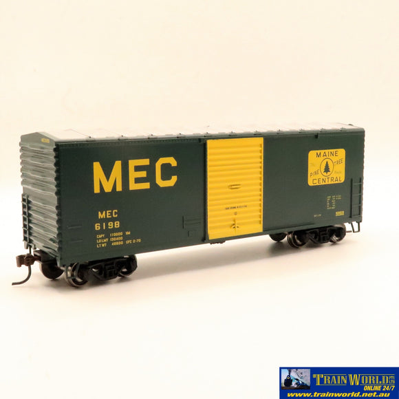 Npc-1340 Used Goods Athearn Rtr 40’ Boxcar Maine Central #6198 Ho Scale Rolling Stock