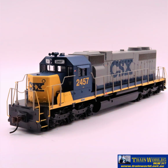 Npc-148 Used Goods Athearn Sd38 Csx #2457 Dcc Ready Ho Scale Locomotive