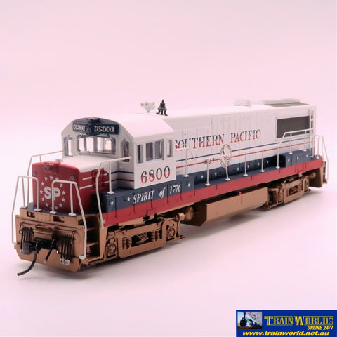 Npc-152 Used Goods Bowser U25B Southern Pacific Bicentennial #6800 Dcc Ready Ho Scale Locomotive