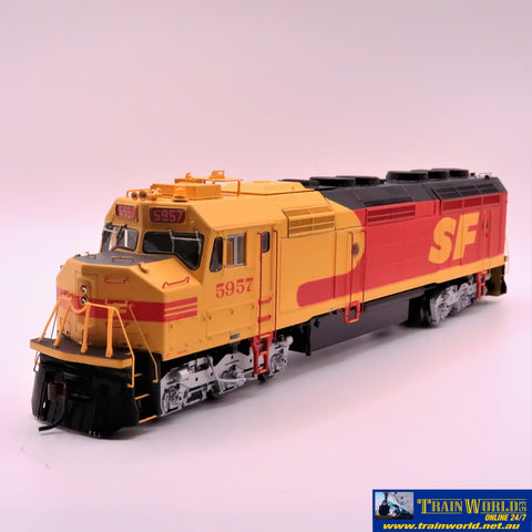 Npc-158 Used Goods Athearn Genesis F45 Sf #5957 Dcc Ready Ho Scale Locomotive