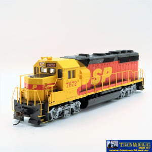 Npc-197 Used Goods Athearn Gp40-2 Sp #7672 Dcc Ready Ho Scale Locomotive