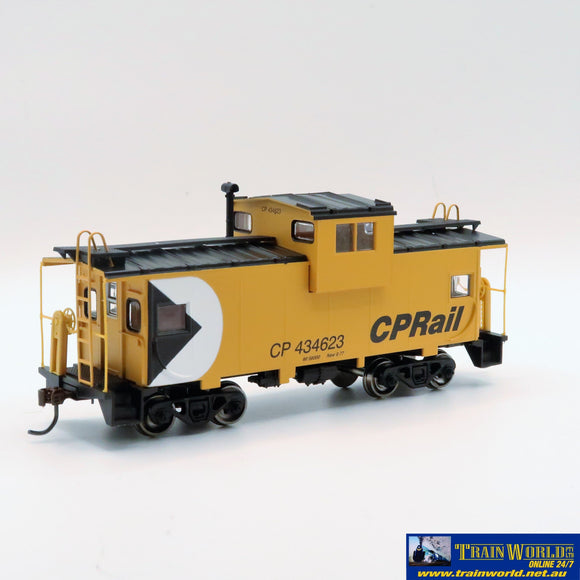 Npc-231 Used Goods Athearn Rtr Wide Vision Caboose Cp Rail #434623 Ho Scale Rolling Stock