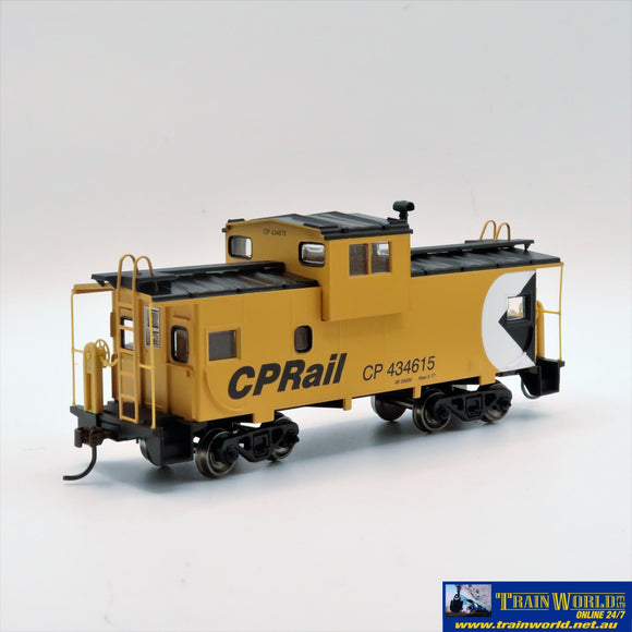 Npc-232 Used Goods Athearn Rtr Wide Vision Caboose Cp Rail #434615 Ho Scale Rolling Stock