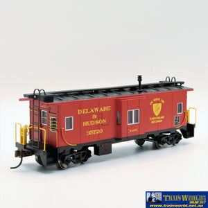 Npc-238 Used Goods Athearn Rtr Bay Window Caboose D&H #35720 Ho Scale Rolling Stock