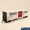 Npc-278 Used Goods Athearn Rtr 50’ Boxcar Soo Line #10026 Ho Scale Rolling Stock