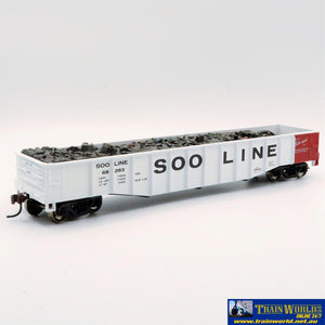 Npc-299 Used Goods Athearn Rtr 50’ Gondola Soo Line #68283 Ho Scale Rolling Stock