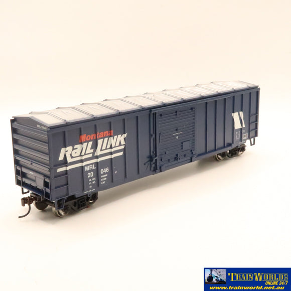 Npc-334 Used Goods Athearn Rtr 50’ Boxcar Montana Rail Link #20046 Ho Scale Rolling Stock