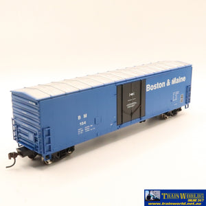 Npc-335 Used Goods Athearn Rtr 50’ Boxcar Boston & Maine #154 Ho Scale Rolling Stock