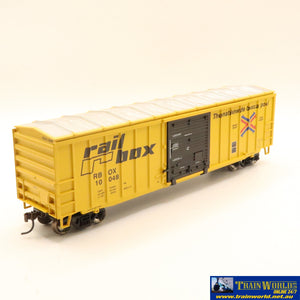 Npc-340 Used Goods Athearn Rtr 50’ Boxcar Railbox Early #10048 Ho Scale Rolling Stock