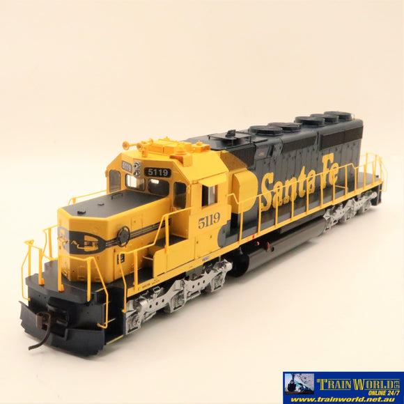 Npc-359 Used Goods Athearn Rtr Sd40-2 Sf #5119 Dcc Ready Ho Scale Locomotive