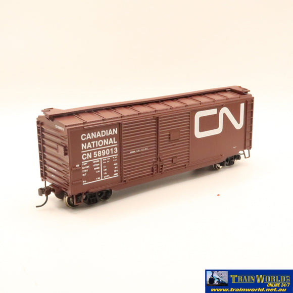 Npc-370 Used Goods Athearn Rtr 40’ Boxcar Cn #589013 Ho Scale Rolling Stock