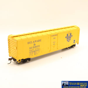 Npc-376 Used Goods Athearn Rtr 50’ Boxcar D&H #28124 Ho Scale Rolling Stock