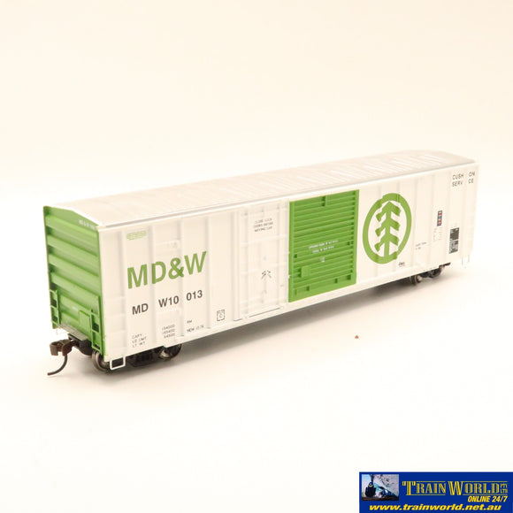 Npc-380 Used Goods Athearn Rtr 50’ Boxcar Md&W #10013 Ho Scale Rolling Stock