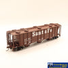 Npc-396 Used Goods Athearn Rtr Ps Covered Hopper Santa Fe #300333 Ho Scale Rolling Stock