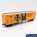 Npc-397 Used Goods Athearn Rtr 50’ Reefer Santa Fe Pack Of 5 Ho Scale Rolling Stock